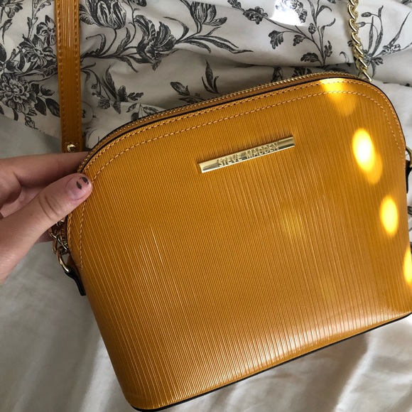 Steve Madden Yellow/Orange Bag - Picture 2 of 5